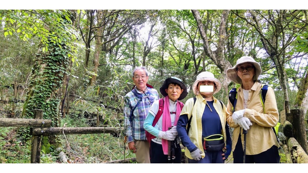 学習の道にて4人で